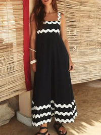Contrast Trim Square Neck Maxi Cami Dress - Update AvenueBoho VibesTrendsi100100670514648100100670514648352a6545 - 5d74 - 40bc - 9daa - 1053f51642b3 - Max - OriginBlack/White