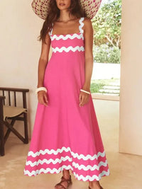 Contrast Trim Square Neck Maxi Cami Dress - Update AvenueBoho VibesTrendsi1001006705161431001006705161436d5e0275 - 357e - 4fa8 - 886c - ab6d3623648d - Max - OriginPInk/White