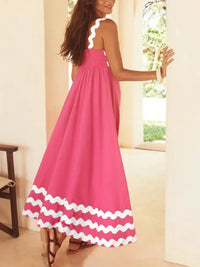 Contrast Trim Square Neck Maxi Cami Dress - Update AvenueBoho VibesTrendsi10010067051614310010067051614362a235fc - 85c2 - 4113 - 8425 - e38bf617ce72 - Max - OriginPInk/White