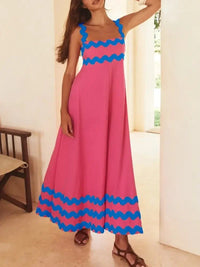 Contrast Trim Square Neck Maxi Cami Dress - Update AvenueBoho VibesTrendsi10010067051614310010067051614367ae3119 - b756 - 4fd7 - a10e - 205a9af24075 - Max - OriginPInk/White