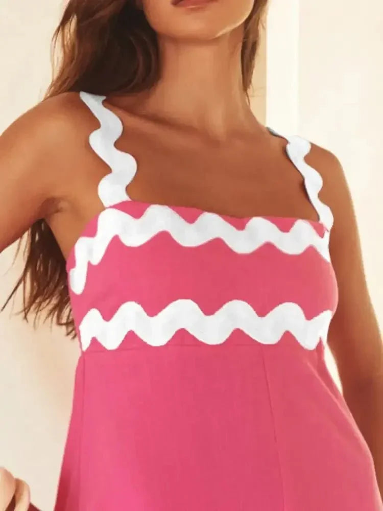 Contrast Trim Square Neck Maxi Cami Dress - Update AvenueBoho VibesTrendsi100100670516143100100670516143f5753dc4 - 011c - 4b60 - a134 - a82bd85cb079 - Max - OriginPInk/White
