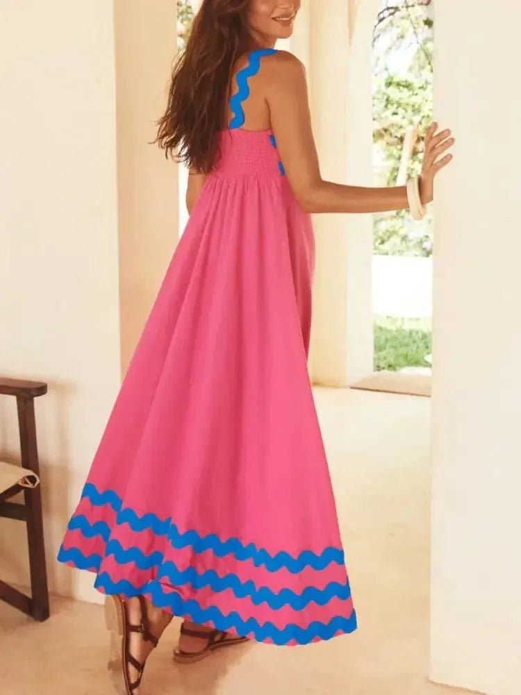 Contrast Trim Square Neck Maxi Cami Dress - Update AvenueBoho VibesTrendsi100100670516658100100670516658e097d9e3 - b88b - 484e - b854 - 19e389b2722c - Max - OriginPink/Blue