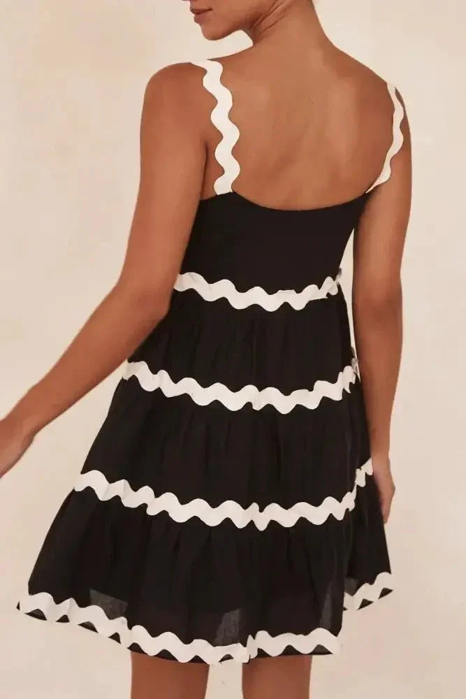 Contrast Trim Square Neck Tiered Dress - Update AvenueFestival VibesTrendsi100100173111084100100173111084fd456573 - 75ff - 4250 - 8bea - d6b6ee89802d - MaxBlack