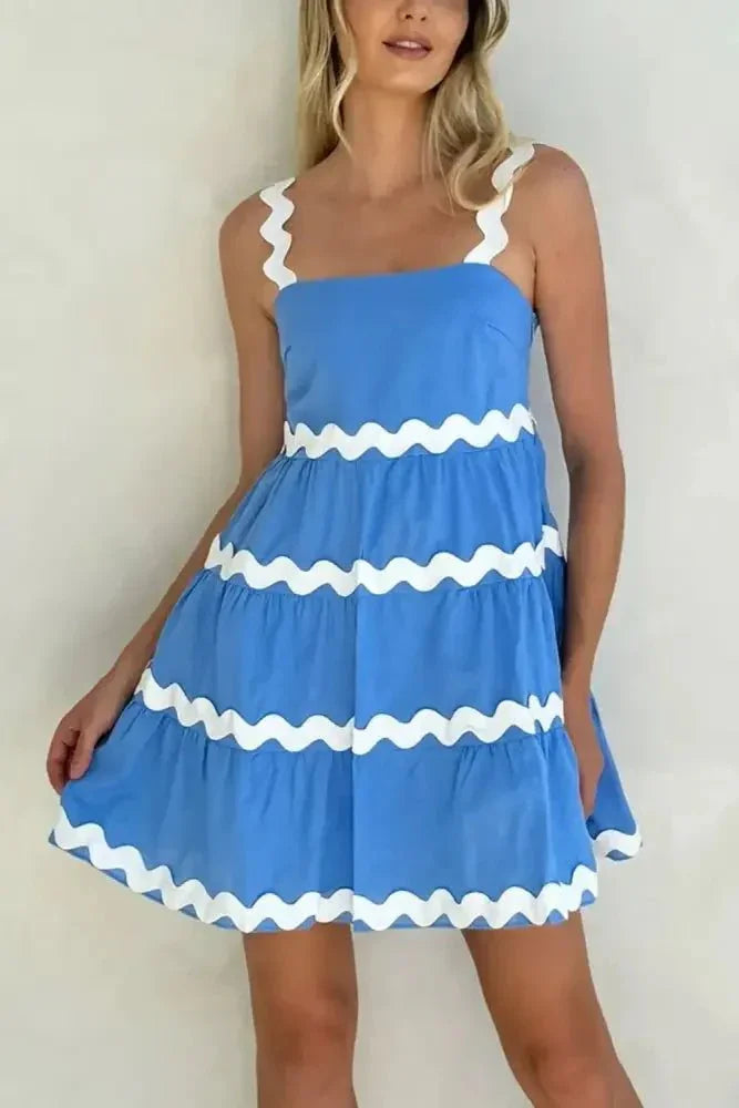 Contrast Trim Square Neck Tiered Dress - Update AvenueFestival VibesTrendsi100100884081801100100884081801c49134b6 - 3852 - 4330 - b64f - a19a3d6f8022 - MaxBlue