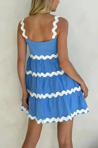 Contrast Trim Square Neck Tiered Dress - Update AvenueFestival VibesTrendsi100100884081801100100884081801e7ecb10e - a5ec - 4d8c - aaf2 - b6514d753590 - MaxBlue