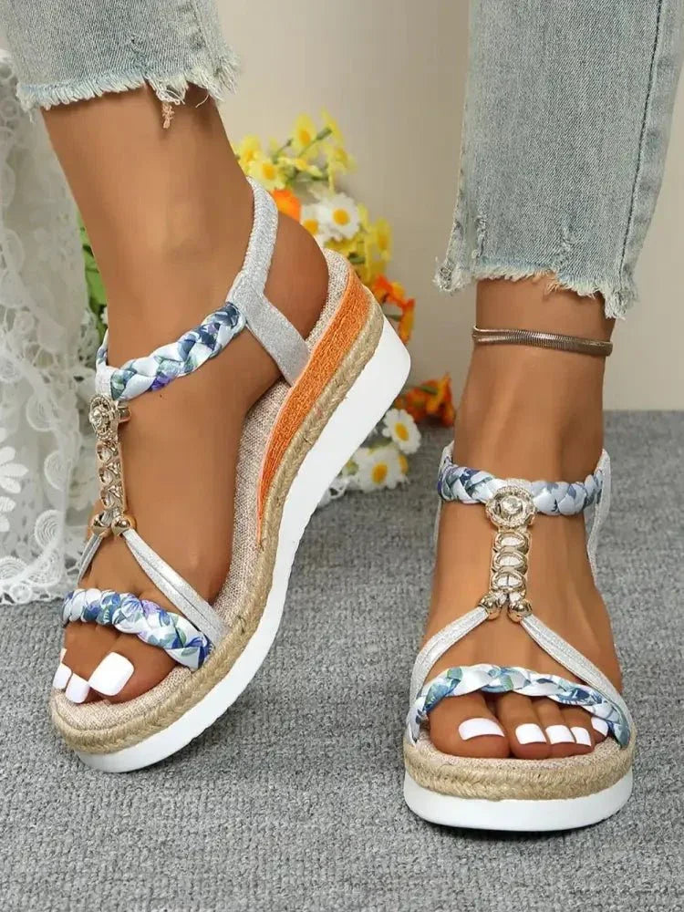 Contrast Woven Wedge Sandals - Update AvenueFestival VibesTrendsi10060070394975910060070394975917819aba - 3fcd - 4cc7 - a7c7 - 1c83053d90f7 - MaxSilver
