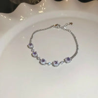 Copper Zircon Bracelet