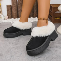 Cozy Fur-Lined Winter Platform Boots