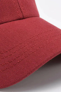 CREATE NEW LIFE Adjustable Cotton Baseball Cap - Update AvenueTrendsi101300961670462101300961670462CREATE NEW LIFE Adjustable Cotton Baseball CapDeep Red
