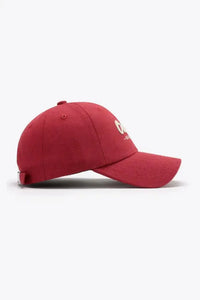 CREATE NEW LIFE Adjustable Cotton Baseball Cap - Update AvenueTrendsi101300961670462101300961670462CREATE NEW LIFE Adjustable Cotton Baseball CapDeep Red
