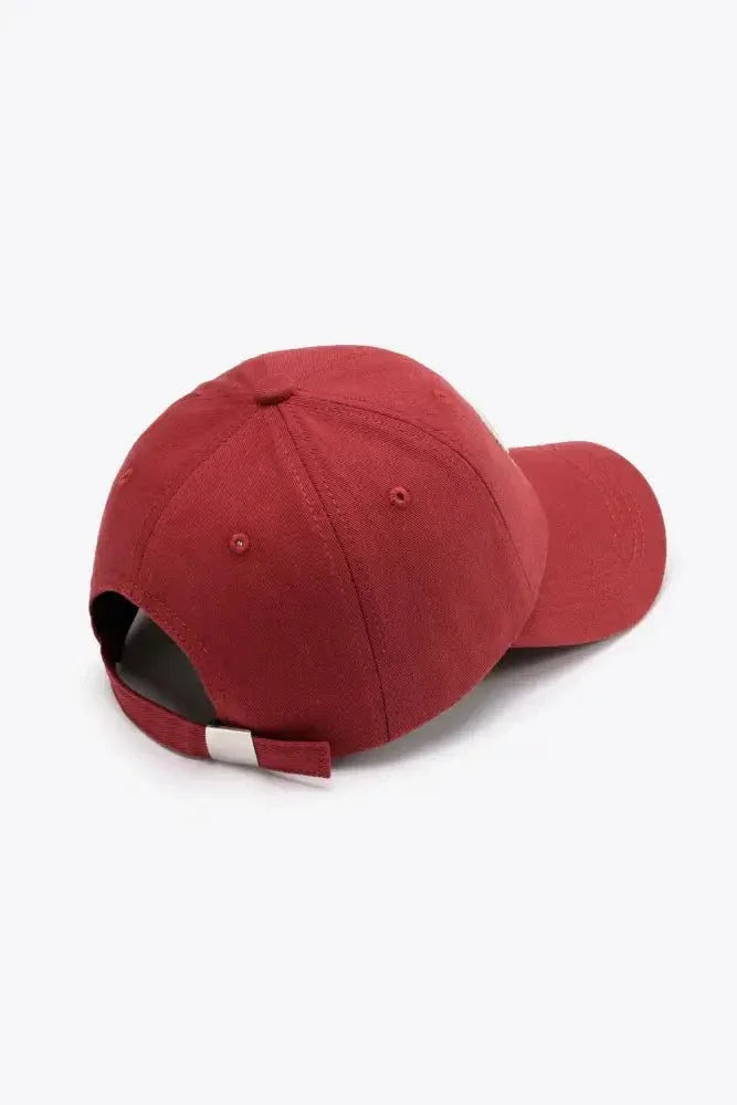 CREATE NEW LIFE Adjustable Cotton Baseball Cap - Update AvenueTrendsi101300961670462101300961670462CREATE NEW LIFE Adjustable Cotton Baseball CapDeep Red