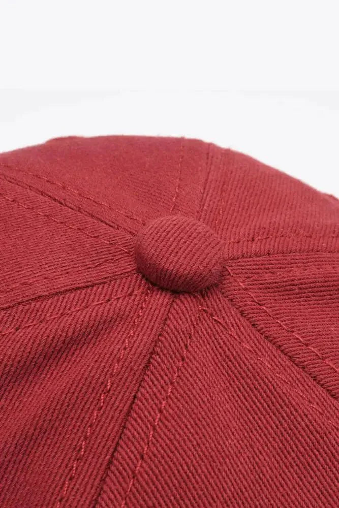 CREATE NEW LIFE Adjustable Cotton Baseball Cap - Update AvenueTrendsi101300961670462101300961670462CREATE NEW LIFE Adjustable Cotton Baseball CapDeep Red