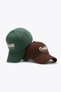 CREATE NEW LIFE Adjustable Cotton Baseball Cap - Update AvenueTrendsi101300961672726101300961672726CREATE NEW LIFE Adjustable Cotton Baseball CapGreen