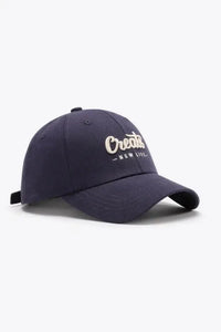 CREATE NEW LIFE Adjustable Cotton Baseball Cap - Update AvenueTrendsi101300961677411101300961677411CREATE NEW LIFE Adjustable Cotton Baseball CapNavy