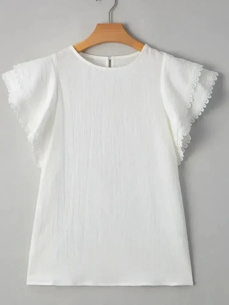 Crinkled Layered Ruffled Flutter Sleeve Blouse - Update AvenueTrendsi100100439031907100100439031907d05a22fc - 7e70 - 467d - baa3 - 2861123a0416 - Max - OriginWhite
