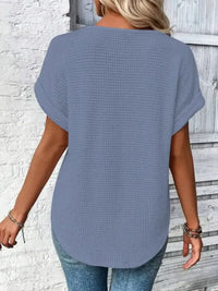 Crochet Lace Short Sleeve Casual T-Shirt - Update AvenueT-ShirtsTrendsi100100253470615100100253470615bd8363e8 - 043f - 4e97 - 9cf7 - 5ec17681e3ef - Max - OriginPink