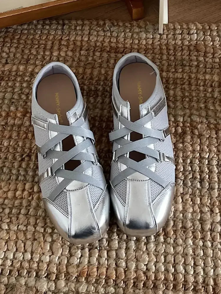 Cross-Strap Comfort Mule Loafers