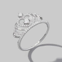 Crown Shape Zircon 925 Sterling Silver Ring - Update AvenueRingTrendsi100500763731511100500763731511Crown Shape Zircon 925 Sterling Silver RingSilver