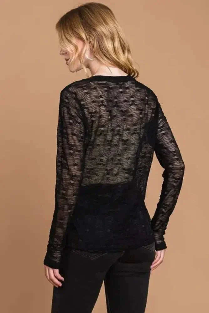 Culture Code Full Size Round Neck Mesh Perspective Top - Update AvenueTrendsi100101327861451100101327861451f57ef9c8 - f53e - 4298 - a627 - 6cb47752451a - MaxBlack