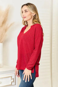 Culture Code Full Size Wide Notch Relax Top - Update AvenueTrendsi100101830718473100101830718473fefb7264cc4c40e08d4b8f46c2d336c8 - MaxRed