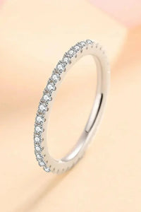 Curious Time 925 Sterling Silver Moissanite Ring - Update AvenueRingTrendsi101300341309610101300341309610Curious Time 925 Sterling Silver Moissanite RingSilver