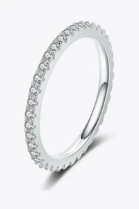 Curious Time 925 Sterling Silver Moissanite Ring - Update AvenueRingTrendsi101300341309610101300341309610Curious Time 925 Sterling Silver Moissanite RingSilver