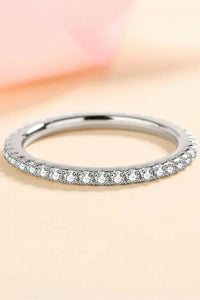 Curious Time 925 Sterling Silver Moissanite Ring - Update AvenueRingTrendsi101300341309610101300341309610Curious Time 925 Sterling Silver Moissanite RingSilver