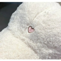 Cute Fluffy Bear Ears Winter Hat