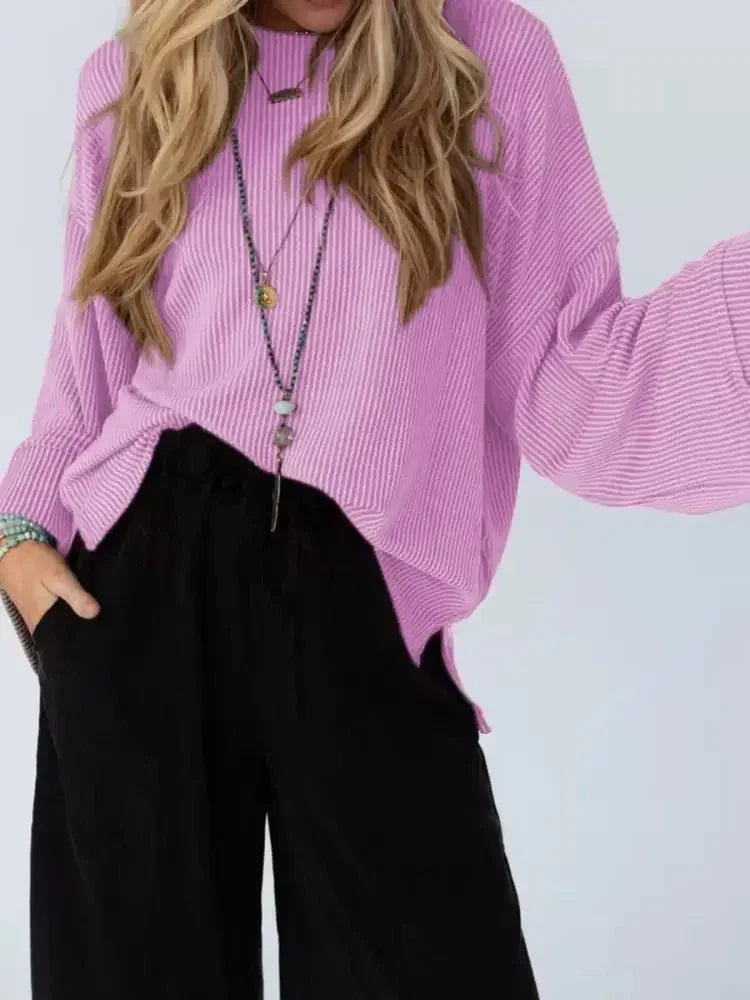 Cutout Back Long Sleeve T-Shirt - Update AvenueT-ShirtsTrendsi100100764218339100100764218339de13864b7c984c14b49a077803288426 - Max - OriginPurple