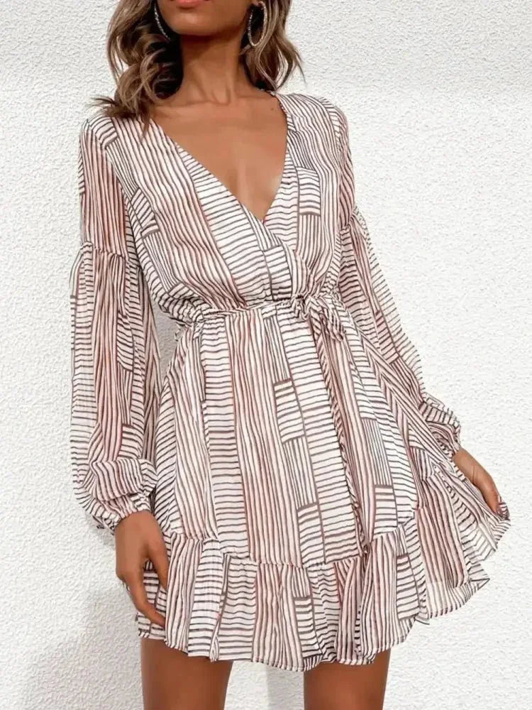 Cutout Back Surplice Long Sleeve Dress - Update AvenueFestival VibesTrendsi1001003898114071001003898114078eb63cc4 - 5f19 - 4898 - b004 - d1af4b61fca9 - MaxCamel