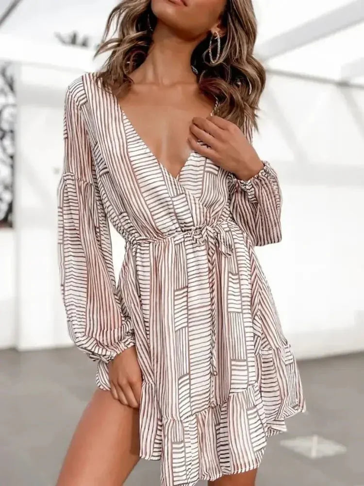 Cutout Back Surplice Long Sleeve Dress - Update AvenueFestival VibesTrendsi100100389811407100100389811407123541e8 - 325f - 4c13 - 9274 - d7895330dbbf - MaxCamel
