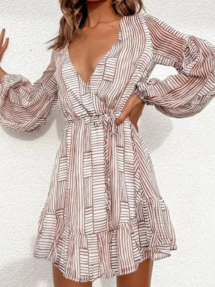 Cutout Back Surplice Long Sleeve Dress - Update AvenueFestival VibesTrendsi10010038981140710010038981140780b2bcd7 - eb84 - 4d26 - 9353 - 37d0b79508af - MaxCamel