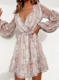 Cutout Back Surplice Long Sleeve Dress - Update AvenueFestival VibesTrendsi10010038981140710010038981140780b2bcd7 - eb84 - 4d26 - 9353 - 37d0b79508af - MaxCamel