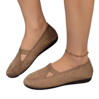 Cutout Mesh Slip Ons