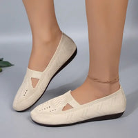 Cutout Mesh Slip Ons