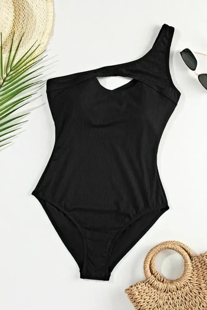 Cutout One Shoulder Sleeveless One - Piece Swimwear - Update AvenueTrendsi10010078670112910010078670112930b5eaa4 - 3f33 - 415b - 9607 - 823b42d5e772 - MaxBlack