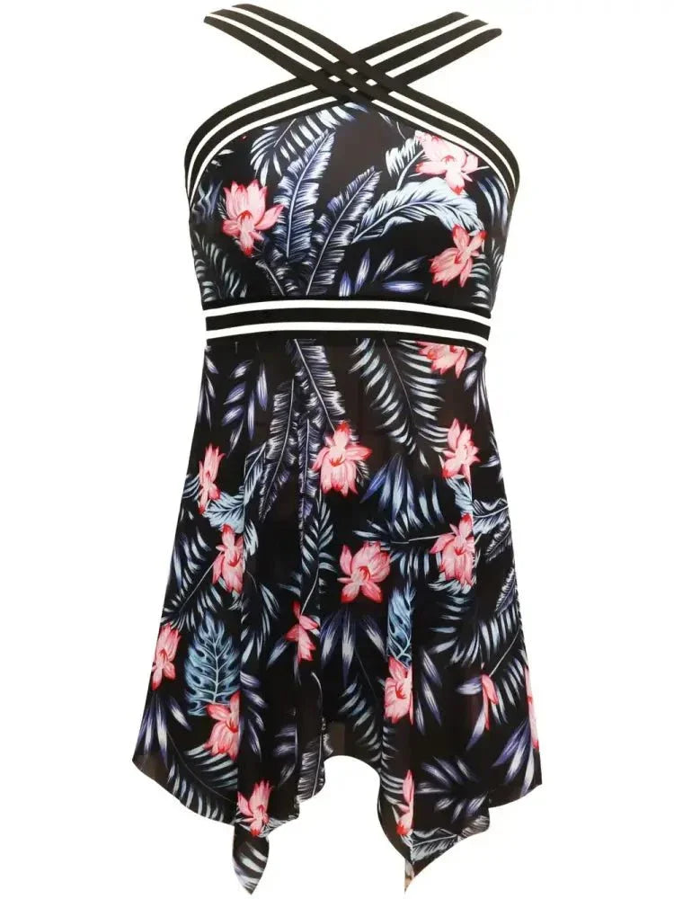 Cutout Printed Two - Piece Swim Set - Update AvenueTrendsi10010073852134610010073852134648df667f - 7226 - 4e1a - 882b - 108c0628060d - MaxPink