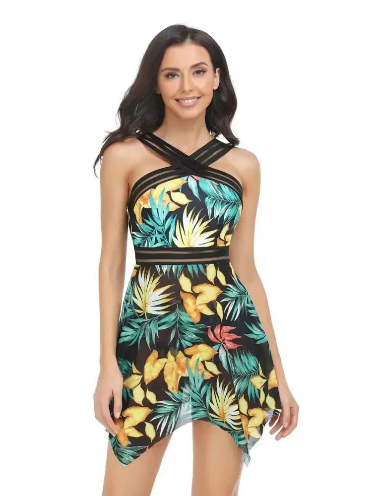 Cutout Printed Two - Piece Swim Set - Update AvenueTrendsi10010073852960810010073852960854be303e - 649e - 4222 - 98e7 - f30edd1764fa - MaxYellow