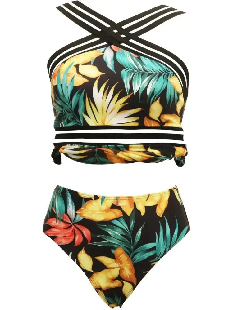 Cutout Printed Two - Piece Swim Set - Update AvenueTrendsi100100738529608100100738529608bb422e10 - e39a - 4612 - 9ebd - 56c5dc590000 - MaxYellow