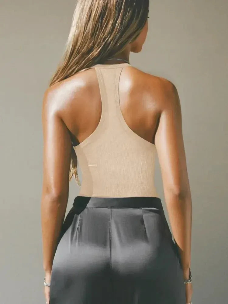 Cutout Ribbed Tank Top - Update AvenueTrendsi1001000896060421001000896060423613869f303c403a864f140cac56962a - Max - OriginTan