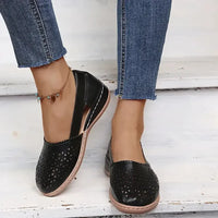 Cutout Round Toe Slip - Ons - Update AvenueTrendsi100600666781872100600666781872Cutout Round Toe Slip - OnsBlack