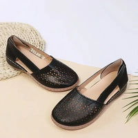 Cutout Round Toe Slip - Ons - Update AvenueTrendsi100600666783407100600666783407Cutout Round Toe Slip - OnsRed