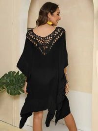 Cutout Ruffled Half Sleeve Cover - Up - Update AvenueTrendsi100100550232523100100550232523830175d0 - 309e - 4121 - 955e - 775206f038a9 - MaxBlack