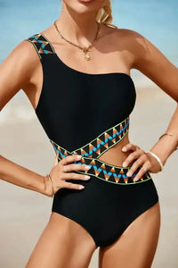 Cutout Single Shoulder One - Piece Swimwear - Update AvenueTrendsi10010057493192910010057493192988784393 - 7c6a - 4ff4 - ad89 - d91203cacdb8 - MaxBlack