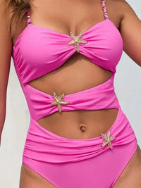 Cutout Spaghetti Strap One - Piece Swimwear - Update AvenueTrendsi1001009710149911001009710149917da99f12 - c3ab - 417f - 9de3 - 3927c0f7d4b0 - MaxFuchsia Pink