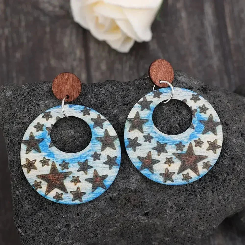 Cutout Star Print Wooden Dangle Earrings - Update AvenueHonor the Stars and StripesTrendsi10050075230100210050075230100225371c77 - 7e38 - 4e3f - 817a - 4f72b77c73fb - MaxMulticolor