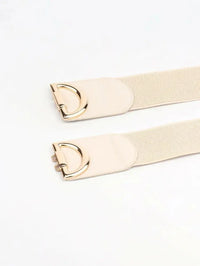 D Buckle Elastic Belt - Update AvenueTrendsi100100090952214100100090952214D Buckle Elastic BeltCream