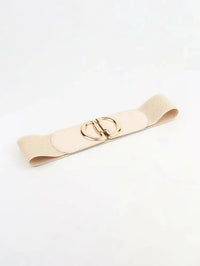 D Buckle Elastic Belt - Update AvenueTrendsi100100090952214100100090952214D Buckle Elastic BeltCream