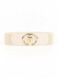 D Buckle Elastic Belt - Update AvenueTrendsi100100090952214100100090952214D Buckle Elastic BeltCream