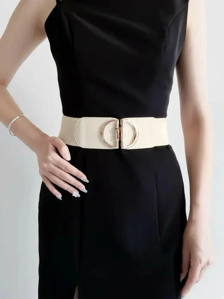 D Buckle Elastic Belt - Update AvenueTrendsi100100090955520100100090955520D Buckle Elastic BeltCaramel